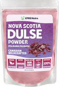 Xprs Nutra Dulse Powder (Palmaria Palmata) - Canadian Wildcrafted Nova Scotia Dulse Powder for Thyroid and Bones - Vegan Friendly Atlantic Dulse Powder (8 Ounce)