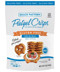 Snack Factory Pretzel Crisps, Cinnamon Sugar, Baked, Kosher, 7.2 Ounce (Pack of 12)