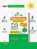 Carlyle Baby Vitamin D3 400 Iu | Liquid Drops | .31Oz (9.2 Ml) | 1 Year Supply (365 Servings) | Vegetarian, Non-Gmo, And Gluten