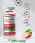 Vegan Apple Cider Vinegar Gummies | 90 Count | ACV Supplement | Natural Apple Flavor | Non-GMO, Gluten Free Gummies for Adults | by Horbaach
