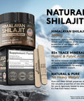 NUTRAHARMONY Organic Vitamin B Complex Drops & Himalayan Shilajit Resin