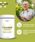 Essential Prostate Health Pack - Prostate Supplements For Men W/Saw Palmetto, Vitamins, Minerals - Daily Multivitamin For Men To Support Prostate, Overall Health - Dietary Supplement, 30 Packets