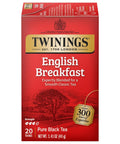 Twinings Lemon & Ginger, Caffeine-Free Herbal Tea Bags, 100 CT Box (1 Pack) | Spicy & Tangy, Ginger, Lemon Peel, Lemongrass, Blackberry Leaves, Soothe Digestion, 100 Foil Lined Individually Wrapped Bags