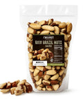 Premium Wild Harvested Raw Brazil Nuts, 1 lb (16oz) ÃƒÂ¢Ã¢â€šÂ¬Ã¢â‚¬Å“ High Selenium, Batch Tested Peanut & Gluten Free, Non-GMO, Kosher, Resealable Bag
