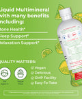 MaryRuth Organics Extra Strength Nighttime Multimineral, Liquid Mineral Supplement, 32 fl oz