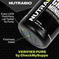Nutrabio CarboMax Maltodextrin - Complex Carbohydrate Powder for Sustained Energy - Calorie Rich for Muscle and Weight Gain - Unflavored - 5 Pounds 75 Servings