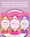 Centrum Postnatal Multivitamin Gummies With Biotin And Dha Mixed Berry And Lemon Flavors - 60 Count 30 Day Supply