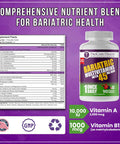 Procare Health Bariatric Multivitamin With Iron 45Mg Chewable (90 Tablets) - Fruit Punch Flavor Bariatric Multivitamin Chewable Pills For Gastric Bypass & Sleeve Gastrectomy Patients (03 Month Supply)