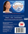 Breathe Right Nasal Strips, Extra Clear For Sensitive Skin, 72 Clear Strips