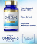 Carlyle Vegan Omega 3 Supplement | 60 Softgels | Plant Based | Non-Gmo & Gluten Free | From Algae Oil