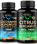NUTRAHARMONY Glucosamine Chondroitin & Citrus Bergamot Capsules