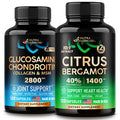 NUTRAHARMONY Glucosamine Chondroitin & Citrus Bergamot Capsules