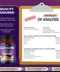 Aumeto Glucosamine Enhanced Formula with MSM Chondroitin Turmeric Collagen- for Joint Comfort Cartilage Flexibility - Made in The US