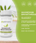 BiOptimizers - Magnesium Breakthrough Supplement 4.0 - 30 Capsules