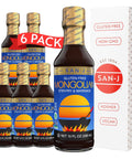 San-J - Spice of Life Variety Pack- Teriyaki, Orange Sauce, Szechuan, Thai Peanut - All Gluten Free Cooking Sauces - Non-GMO - 10 oz. Bottles - 4 Pack