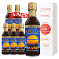 San-J - Spice of Life Variety Pack- Teriyaki, Orange Sauce, Szechuan, Thai Peanut - All Gluten Free Cooking Sauces - Non-GMO - 10 oz. Bottles - 4 Pack