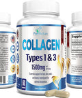 YUMMYVITE Collagen Types I & Iii - Collagen Pills, Supports Healthy Hair, Skin, Nails, Joints - Hydrolyzed Collagen Supplement, 60 Capsules