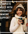 New Chapter One Daily Multivitamin + Immunity Enhanced Immune Support from Extra Vitamin C, D3 & Zinc + Clinical-Strength Holy Basil* 100% Vegetarian, Non-GMO, Certified Gluten Free, 30 ct