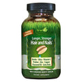 Irwin Naturals Longer Stronger Hair And Nails - Promotes Vibrant Shine Texture & Strength - 60 Liquid Softgels