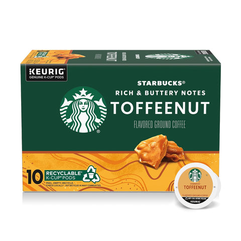 Starbucks K-Cup Coffee Pods, Medium Roast Coffee for Keurig Brewers, Holiday Blend, 100% Arabica, Limited Holiday Edition, 1 Box (32 Pods)
