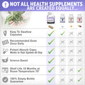 Instant Immunity 20in1 Immune System Booster Wellness Formula with Cats Claw Quercetin Vitamin C and Olive Leaf Extract 60ct