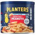 PLANTERS Honey Roasted Peanuts, Plant Based Protein Snacks, 12 Oz (1 Ct) | Roasted Sweet & Salty Nuts. 0g Trans Fat. Resealable Jar. Snacks for Adults. Party Mix, Party Snacks