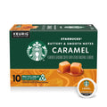 Starbucks K-Cup Coffee Pods, Caramel Naturally Flavored Coffee For Keurig Brewers, 100% Arabica, 1 Box (22 Pods)