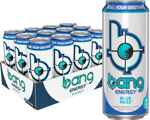 Bang Energy Star Blast, Sugar-Free Energy Drink, 16 Ounce | Pack of 12