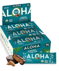 Aloha Organic Plant Based Protein Bars Chocolate Chip Cookie Dough, 1.98 Oz,(Pack of 12)