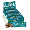 ALOHA Organic Plant Based Protein Bars - Almond Butter Cup - 12 Bars Vegan Low Sugar Gluten-Free Paleo Low Carb Non-GMO No Stevia No Erythritol