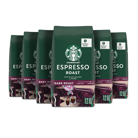Starbucks Whole Bean Coffee, Dark Roast Coffee, French Roast, 100% Arabica, 1 bag (28 oz)