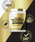 Carlyle Bcaa Amino Acids Powder | 7G Bcaa Pre Workout | Fruit Punch Flavor | Non-Gmo And Gluten Free Supplement