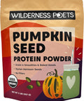 Wilderness Poets, Pumpkin Seed Protein Powder - Organic - Made from 100% Heirloom, Styrian Pumpkin Seeds Grown in Austria (8 Ounce)