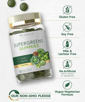 Carlyle Supergreens Gummies | Vegan Non-GMO and Gluten Supplement