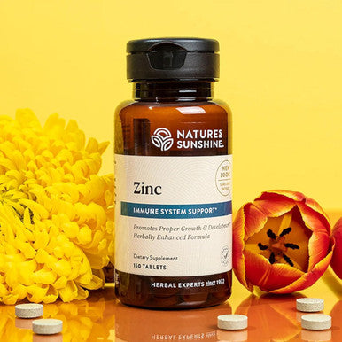 Nature'S Sunshine Zinc 25Mg, 150 Tablets Helps Strengthen The Immune System By Providing 167% Of The Daily Value Of Zinc