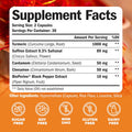 Turmeric Saffron Supplements With Cinnamon Powder & Cardamom - Antioxidant Joint Support Supplement Contains Turmeric Curcumin With Black Pepper For Mood, Memory, Eye Health & Well-Being - 60 Capsules