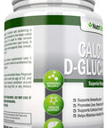 Calcium D-Glucarate - 500mg - 120 Vegetable Capsules - Superior Potency to Support Liver Detoxification, Estrogen Metabolism & Hormonal Balance - Helps with Prostate, Breast & Colon Health
