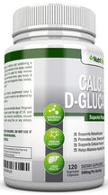 Calcium D-Glucarate - 500mg - 120 Vegetable Capsules - Superior Potency to Support Liver Detoxification, Estrogen Metabolism & Hormonal Balance - Helps with Prostate, Breast & Colon Health