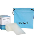 Clear Gel Silicone Scar Tape-See Through Silicon Medical Grade Stripsscar Repair Sheet Transparent Burn Breast Face Discover Acne Scars Solution Removal Must Haves-5 Foot Roll-No Messy Cream Silikan