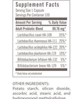 Flora Adults Probiotic Blend Six AdultSpecific Strains Gluten Free Raw Probiotic with 17 Billion Cells 120 Vegetarian Capsules