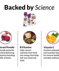 Force Factor Total Beets Superfood Ss for Healthy All-Day Stamina, Energy Drink Alternative with Beet Root Powder, Vitamins, & Antioxidants, Nitric Oxide Energy S, Berry, 3 Fl Oz (6-Pack)