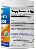 Best Naturals Magnesium Hydroxide Powder - 380mg of Elemental Magnesium per Serving - 454 Servings per Cotainer - 1 Pound