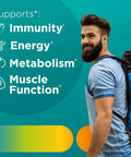 Centrum Men'S Multivitamin Gummies Tropical Fruit Flavors Made From Natural Flavors 100 Count 50 Day Supply