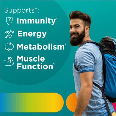 Centrum Men'S Multivitamin Gummies Tropical Fruit Flavors Made From Natural Flavors 100 Count 50 Day Supply