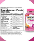 Centrum Multigummies Multi+ Beauty Dual Action Multivitamin Specially Designed With Biotin For Healthy Hair Skin And Nails Cherry/Berry/Orange Flavors - 100 Count