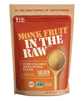 Monk Fruit In The Raw, Sweetener Bag, 1 LB | Keto Certified Monk Fruit Sweetener, Perfect Substitute for Raw Cane Sugar, Good for Baking, Zero Net Carbs, Zero Calories