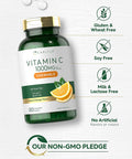 Carlyle Vitamin C Chewables | 1000mg | 180 Chewable Tablets | Vegetarian Non-GMO Gluten Supplement