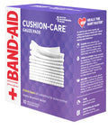 Band-Aid Brand Cushion Care Non-Stick Gauze Pads, Individually-Wrapped, Medium, 3 In X 3 In, 10 Ct
