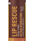 Desert Essence Lip Rescue Ultra Hydrating with Shea Butter - 0.15 Oz - Pack of 2 - Soft Moisturizer Balm Stick - Ginkgo Biloba Extract - Soothes Dry Or Cracked Lips - Vitamin E - Beeswax - Peppermint