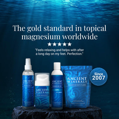 Ancient Minerals Natural Deodorant Cream Eucalyptus & Mint Scent Aluminum-Free Vegan Deodorant for Women and Men with Magnesium Zinc & Vitamin E for Sensitive Skin 2 oz